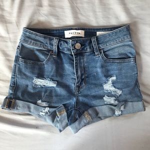 PacSun Denim Shorts Ripped Size 24